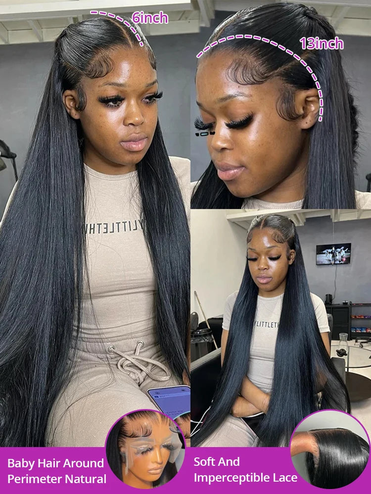 Full Lace Brazilian Human Hair Wigs For Women