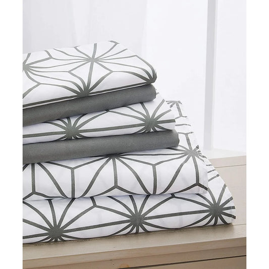 Soft Texture Cooling Technology Full Bed Sheet Set