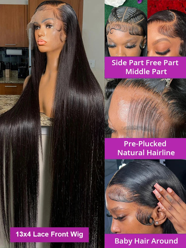 Full Lace Brazilian Human Hair Wigs For Women