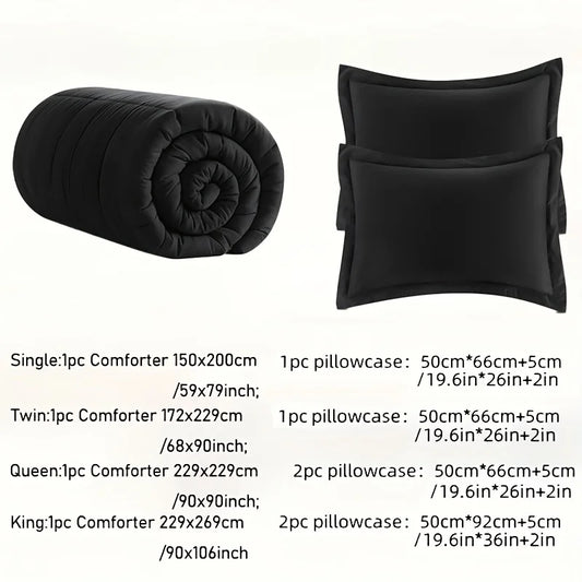 Bed Comforter Set ,Soft & Breathable All Seasons full size