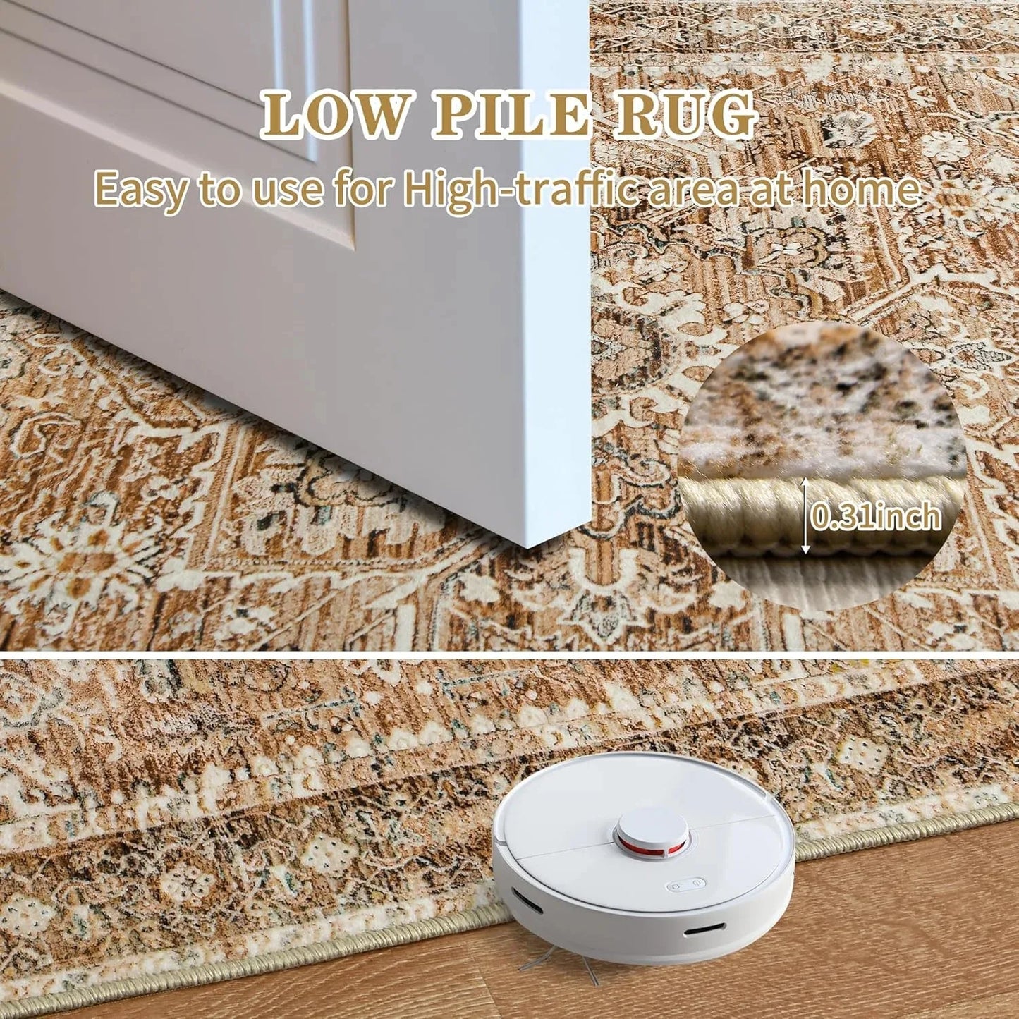 Low Pile Rugs for Home Decoration