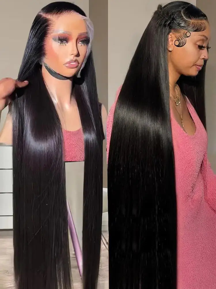 Wigs Human Hair 5x5 Bone Straight