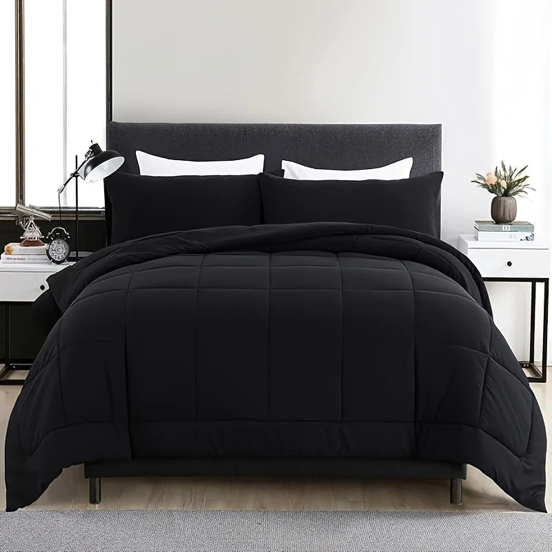 Bed Comforter Set ,Soft & Breathable All Seasons full size