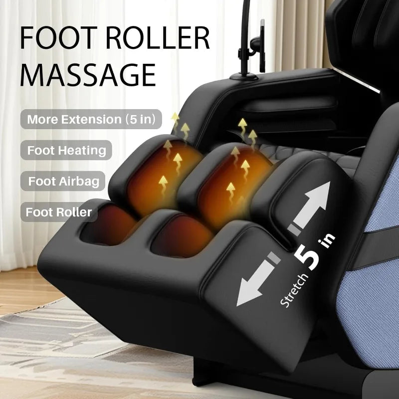 Massage Chair Full Body, with Auto Modes and Airbag Massage