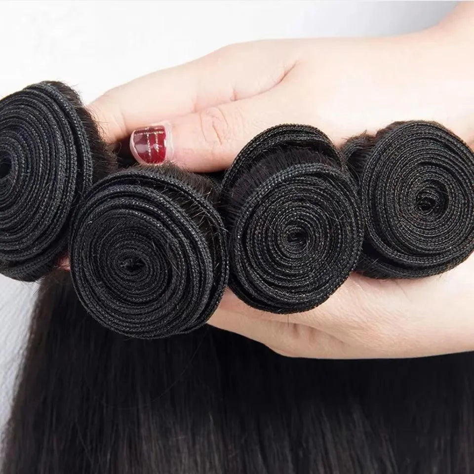 10A Brazilian Straight Human Hair Bundles
