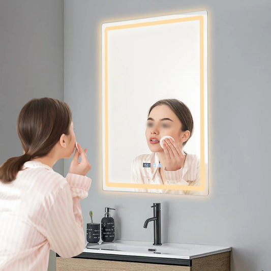 LED Mirror Anti-Fog , Touch Switch