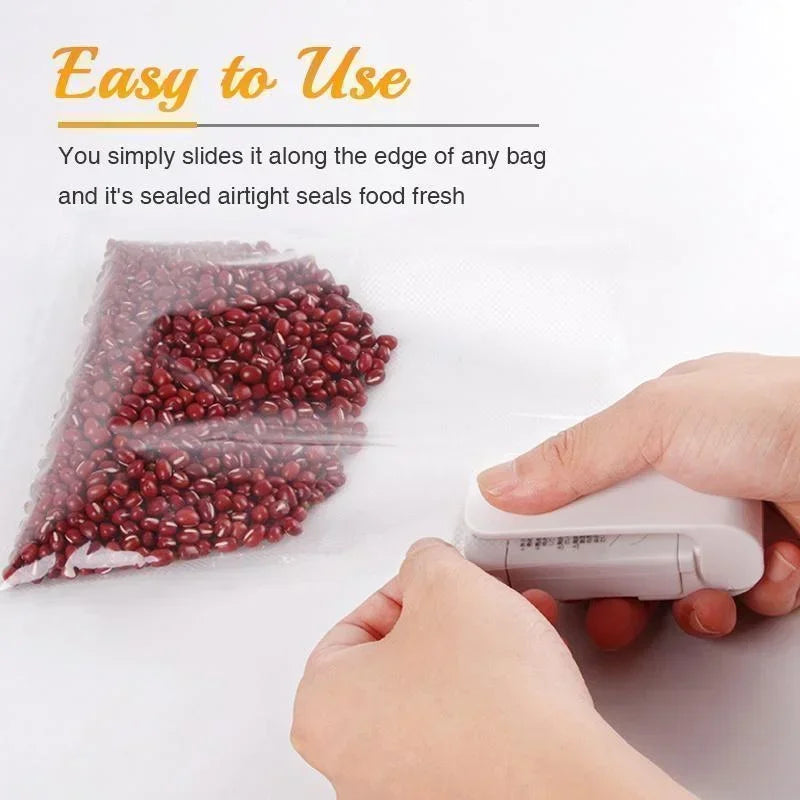 Mini Sealer Heat ,Food Snacks Bag Sealing Machine
