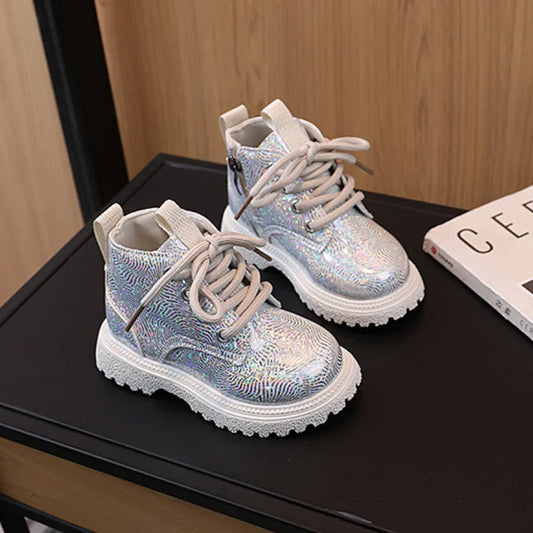 Boots for Girl New Toddlers Leather Boots Fashion