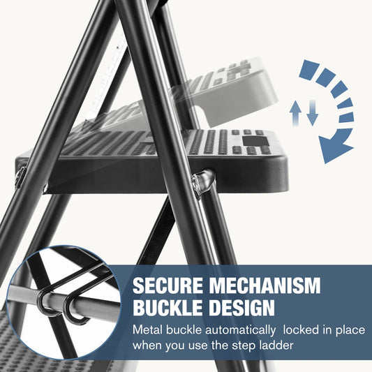 Stool with Anti-Slip Pedal