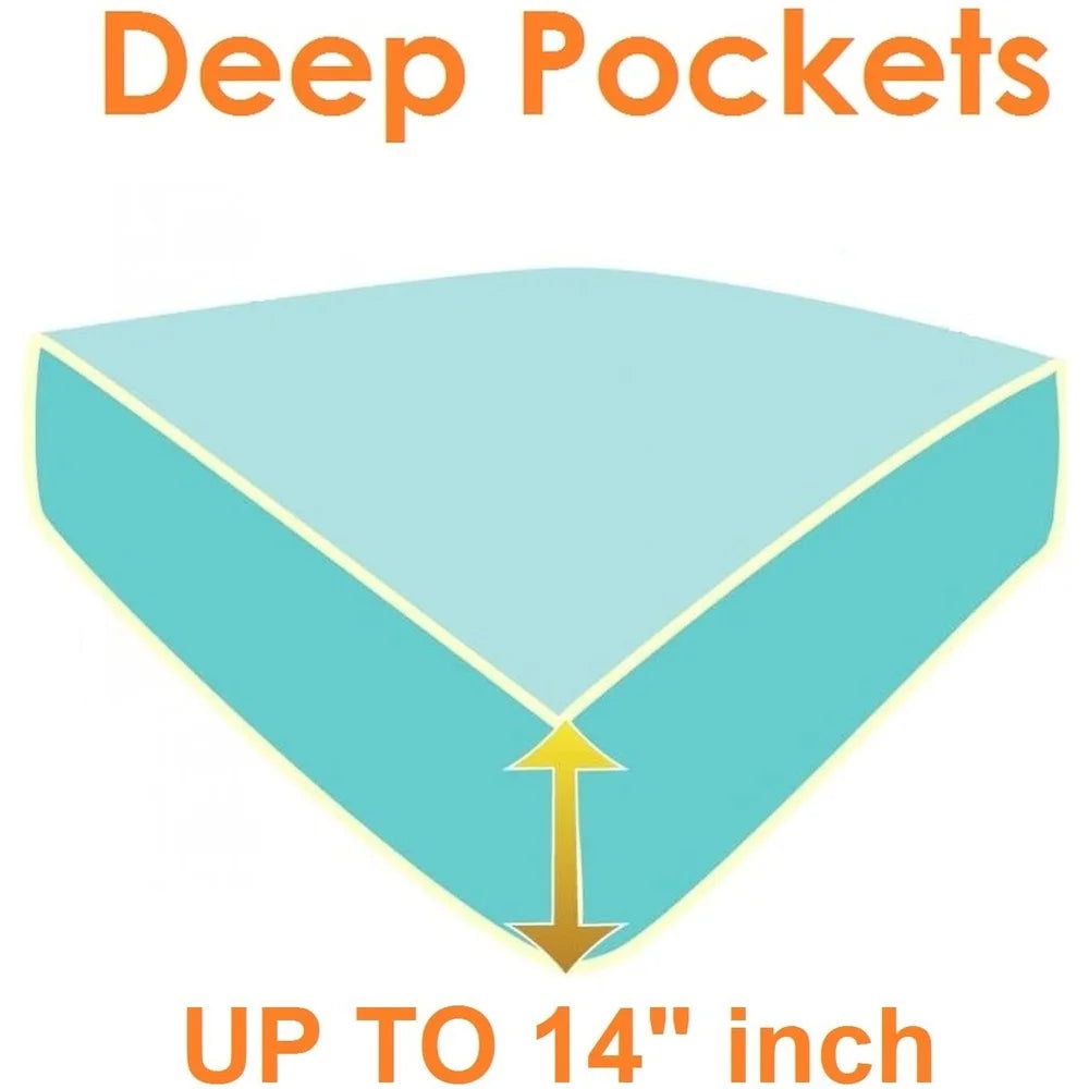 Soft Texture Cooling Technology Full Bed Sheet Set