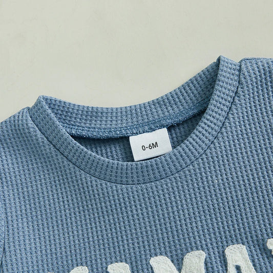 2 Piece Outfit in Waffle Knit Simple & Relaxer