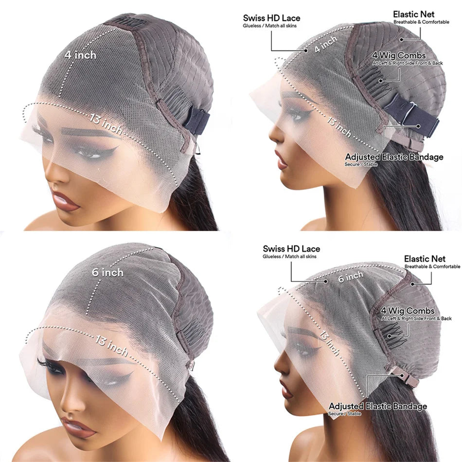 Beautiful Wig Lace Frontal Human Hair Simple & Lovely