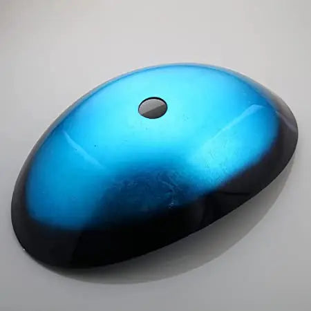 Blue Bathroom Glass Sinks Boat Shape Aboveer