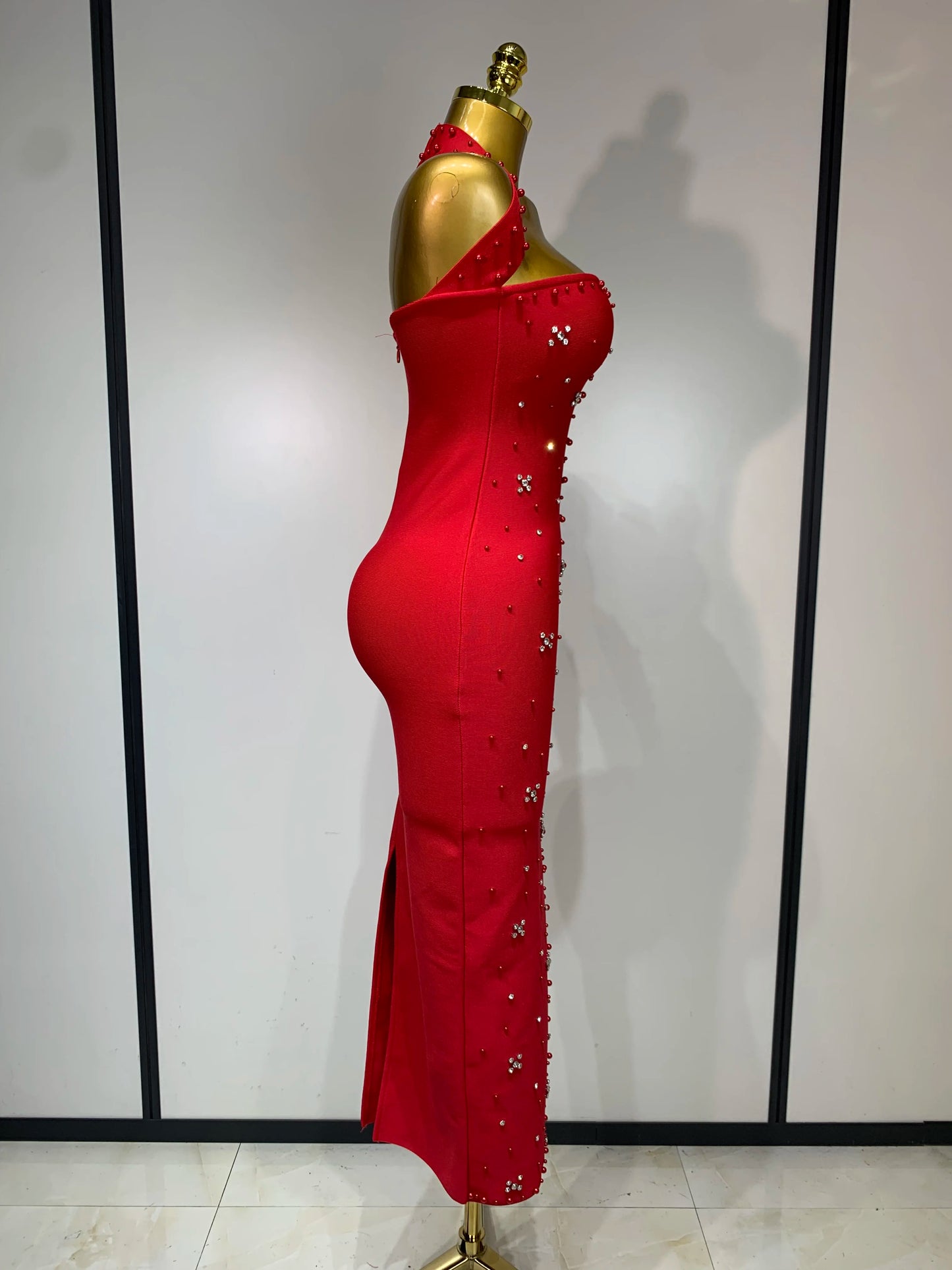 Dress For Women Sexy & elegant one Shoulder Evening Party and Luxury Birthday