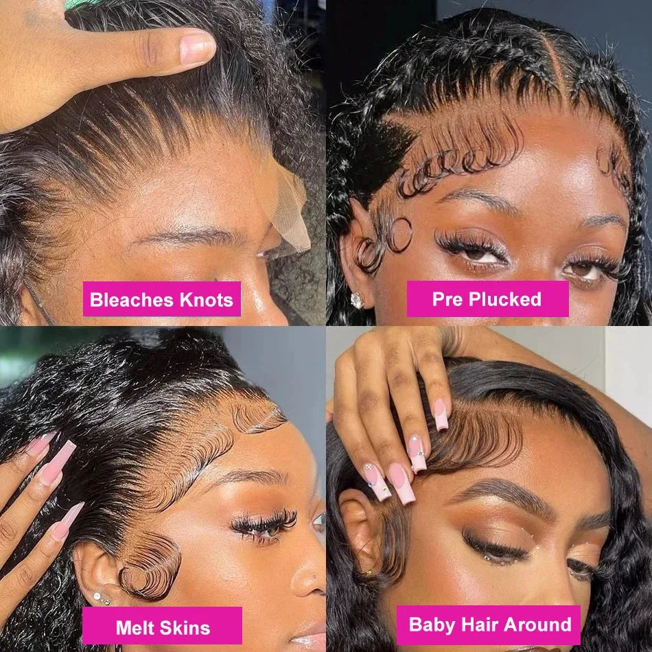 Beautiful Wig Lace Frontal Human Hair Simple & Lovely