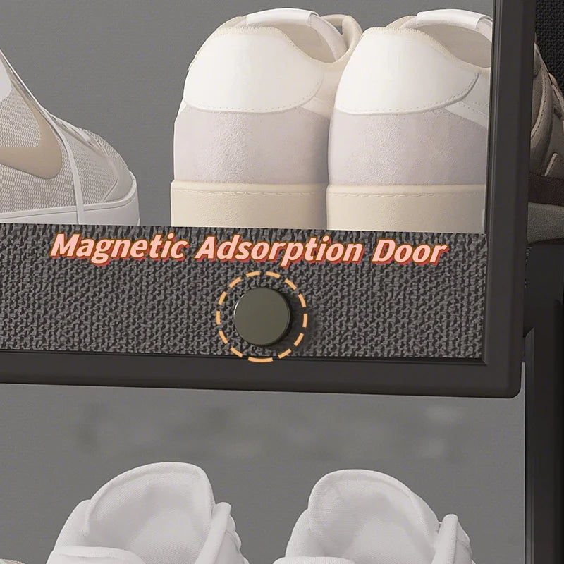 Shoe CabinDustproof ,Cabinet Space Saving With Clear Lidet