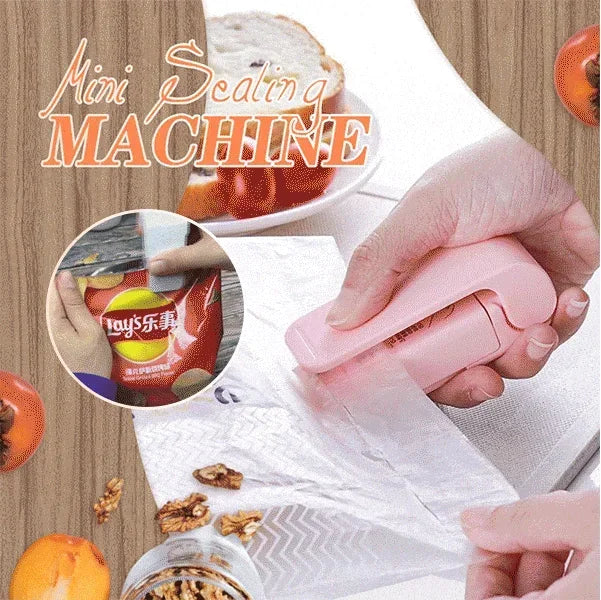 Mini Sealer Heat ,Food Snacks Bag Sealing Machine