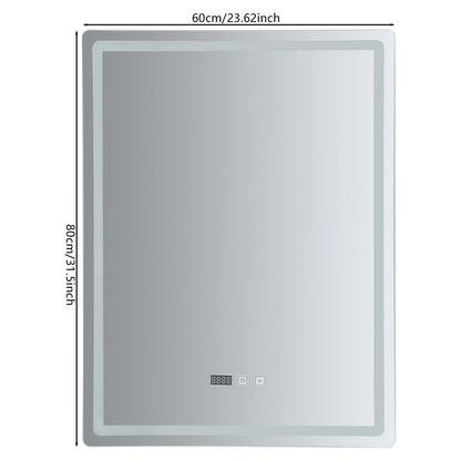 LED Mirror Anti-Fog , Touch Switch