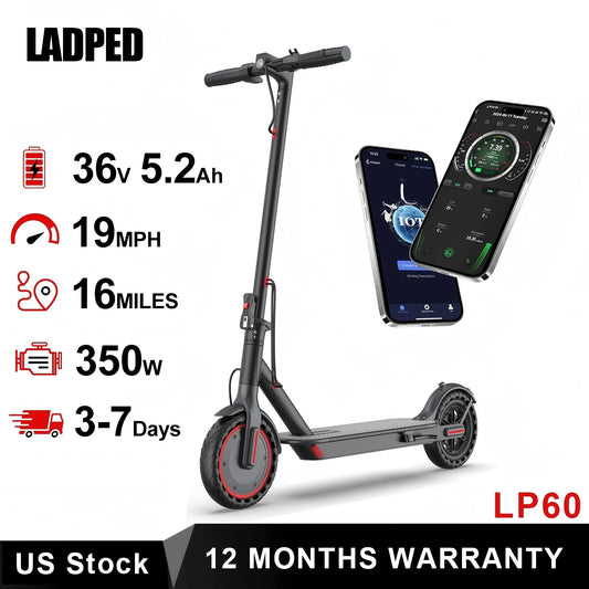 Electric Scooter  Smart Control & tire Folding