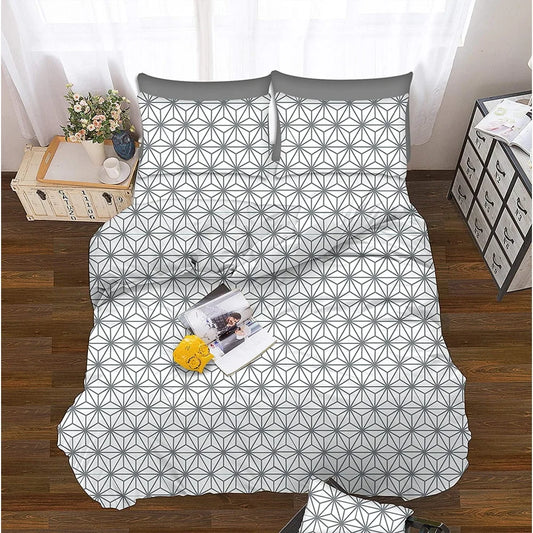 Soft Texture Cooling Technology Full Bed Sheet Set