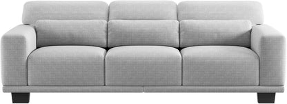 Sofa Couch with Deep Seats &Wide Armrests,Comfy Sofa with Supportive Futon