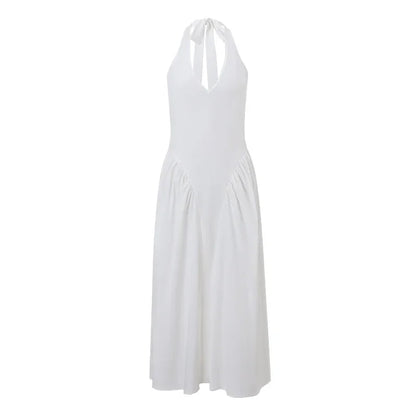 Long Dress Elegantit Neck Design Sexy Gown