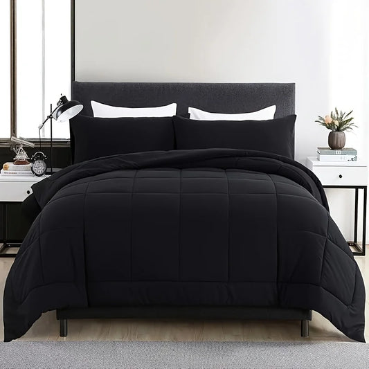 Bed Comforter Set ,Soft & Breathable All Seasons  full size