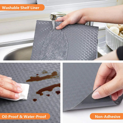 Drawer and Shelf Liner Non-Slip &Easy to Clean
