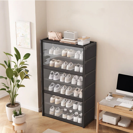 Shoe CabinDustproof ,Cabinet Space Saving With Clear Lidet