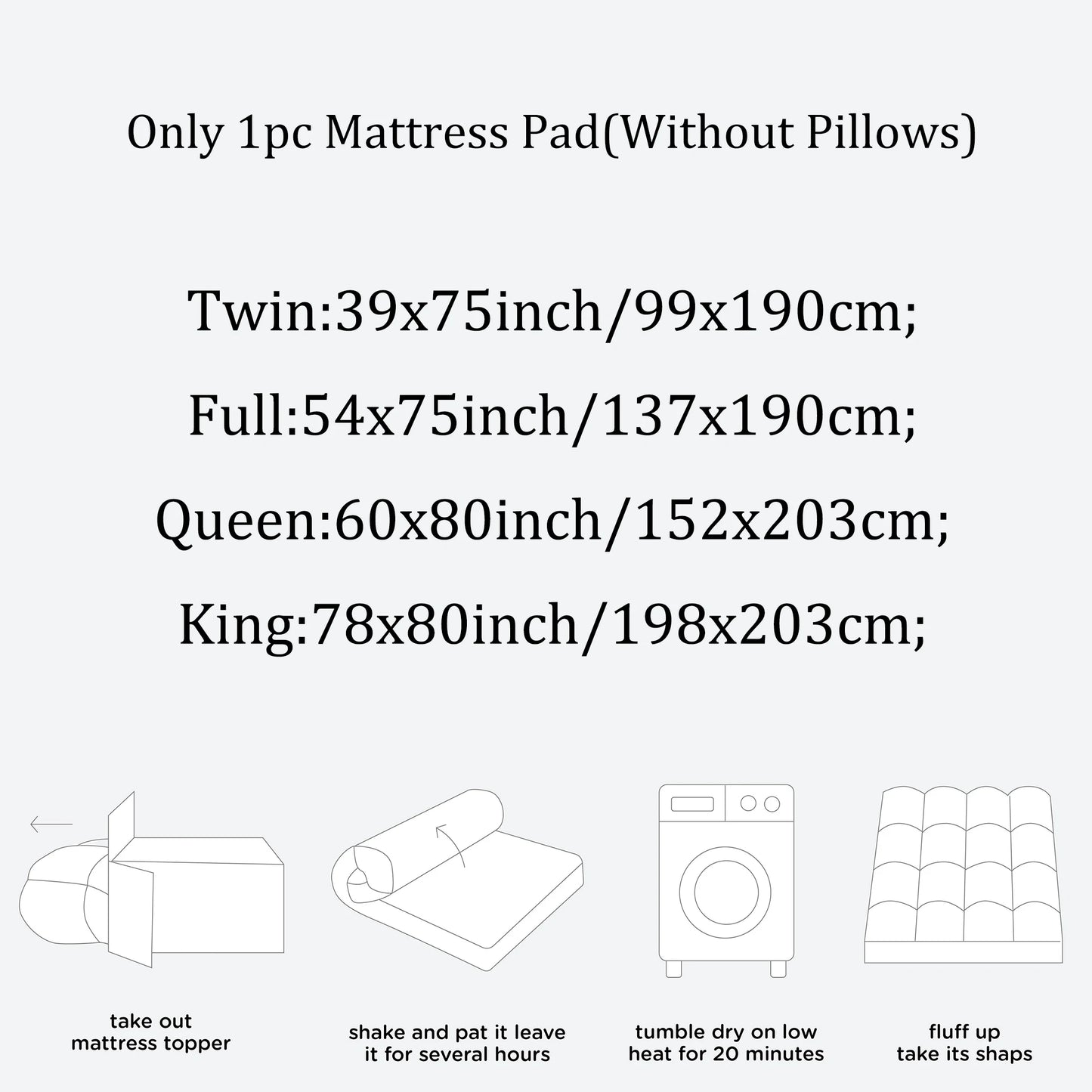 Cooling Mattress  & Topper Breathable Mattress Protector