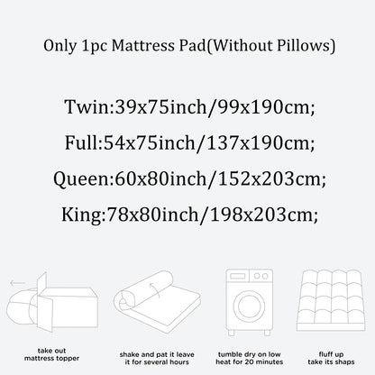 Cooling Mattress  & Topper Breathable Mattress Protector