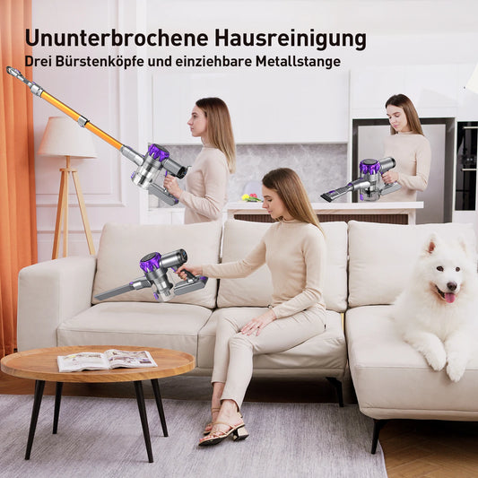 Vacuum Cleaner with Touchscreen for Pet Hair