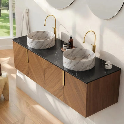 Double Sink Bathroom Vanity with Sink Combo