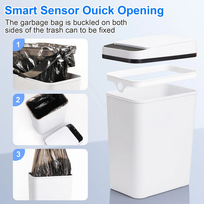 Automatic Trash Touchless Motion Sensor