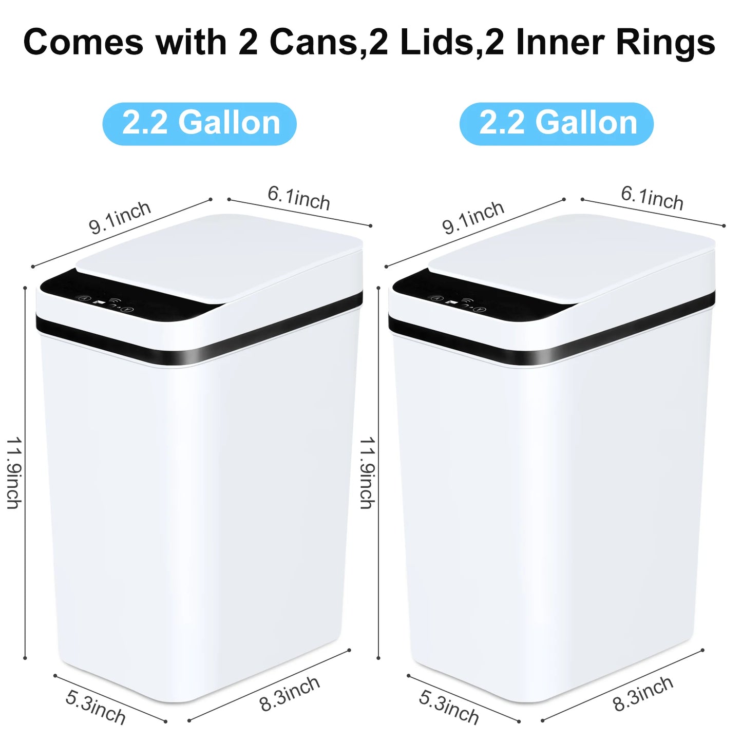 Automatic Trash Touchless Motion Sensor