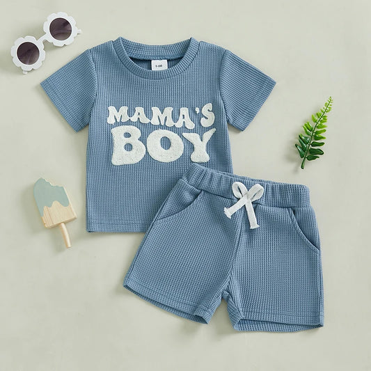 2 Piece Outfit in Waffle Knit Simple & Relaxer