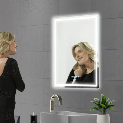 LED Mirror Anti-Fog , Touch Switch