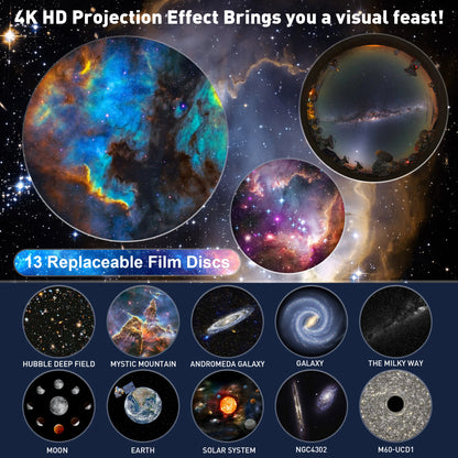 Projector Realistic Starry Sky Night Light ,Solar System Constellation