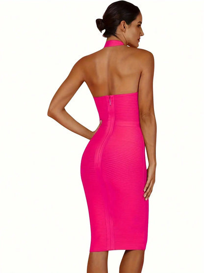 Elegant dress  Sexy & Simple One Shoulder Birthday Club Outfit or Evening Party