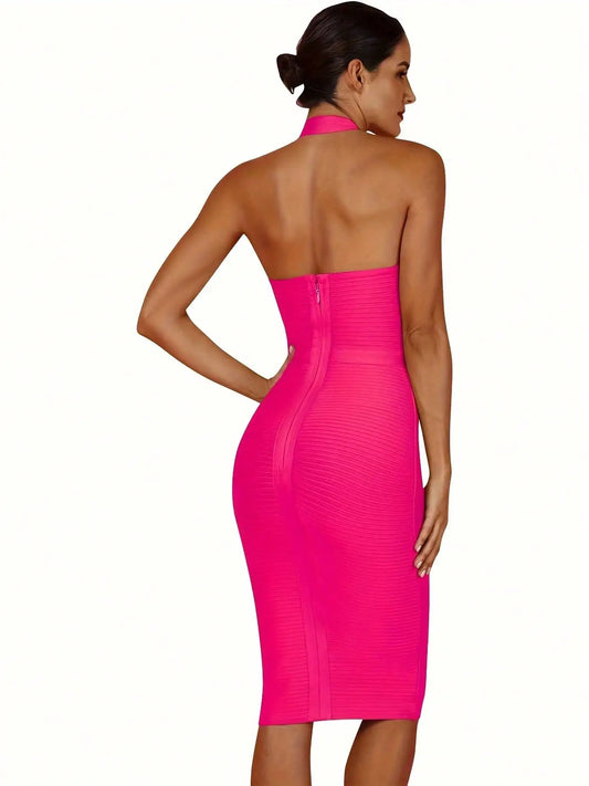Elegant dress  Sexy & Simple One Shoulder Birthday Club Outfit or Evening Party