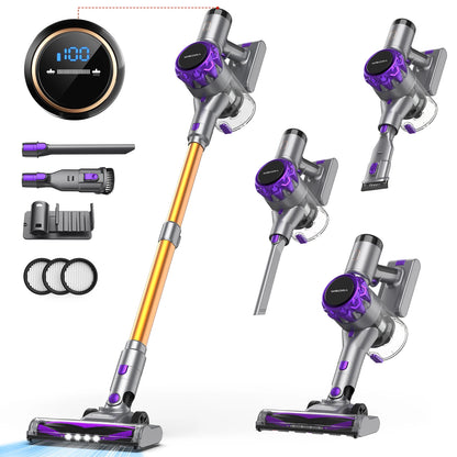 Vacuum Cleaner with Touchscreen for Pet Hair