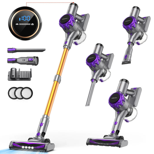 Vacuum Cleaner with Touchscreen for Pet Hair