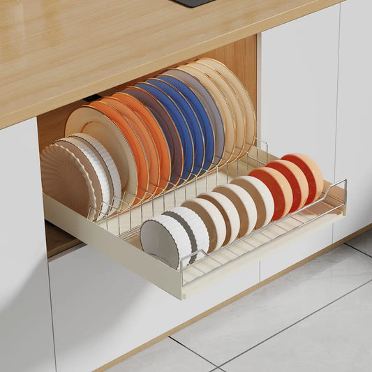 Dish Drying Rack Cabinet Organizer