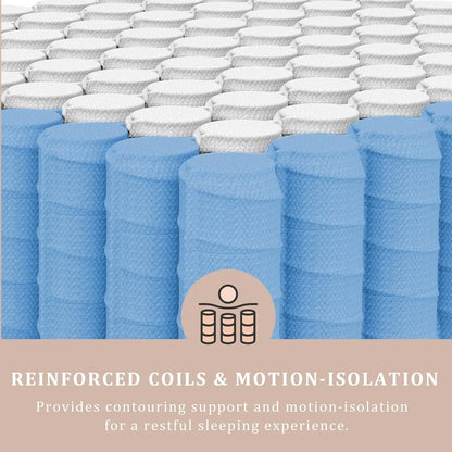 Mattress with Breathable Fabric for Comfortable Sleep