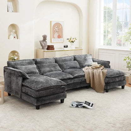 Couche for Living Room, Oversized Modular Sleeper