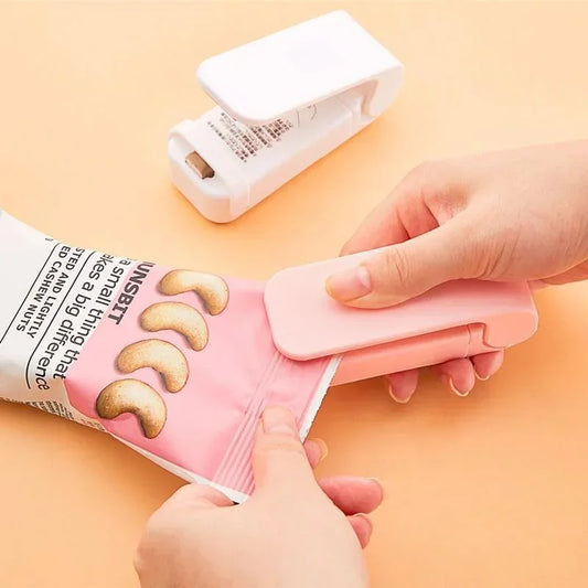Mini Sealer Heat ,Food Snacks Bag Sealing Machine